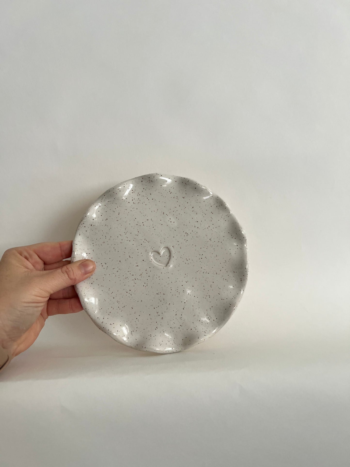 TRINKET PLATE | RUFFLE | LARGE