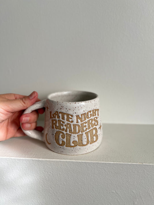- MUG | SHORT 14oz | LATE NIGHT READERS