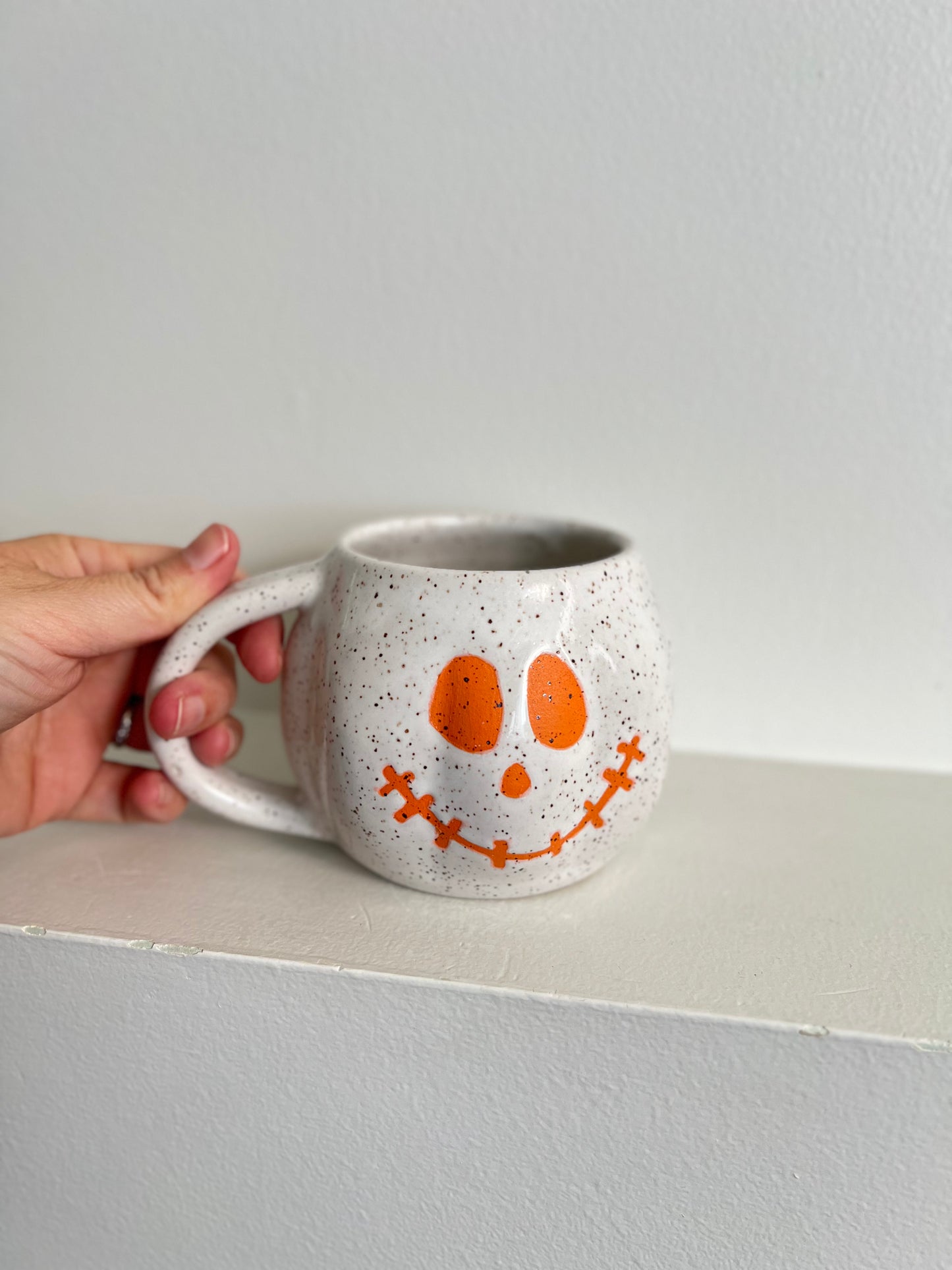 - MUG | PUMPKIN 14oz | ORANGE JACK 1 + HEART
