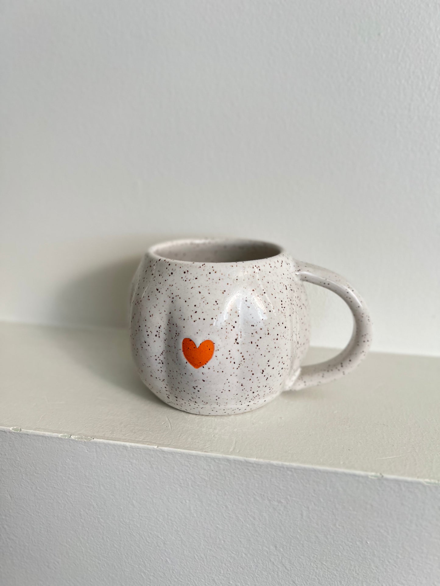- MUG | PUMPKIN 14oz | ORANGE JACK 1 + HEART