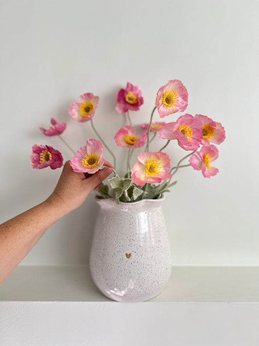 XL VASE | SCALLOP | HEART