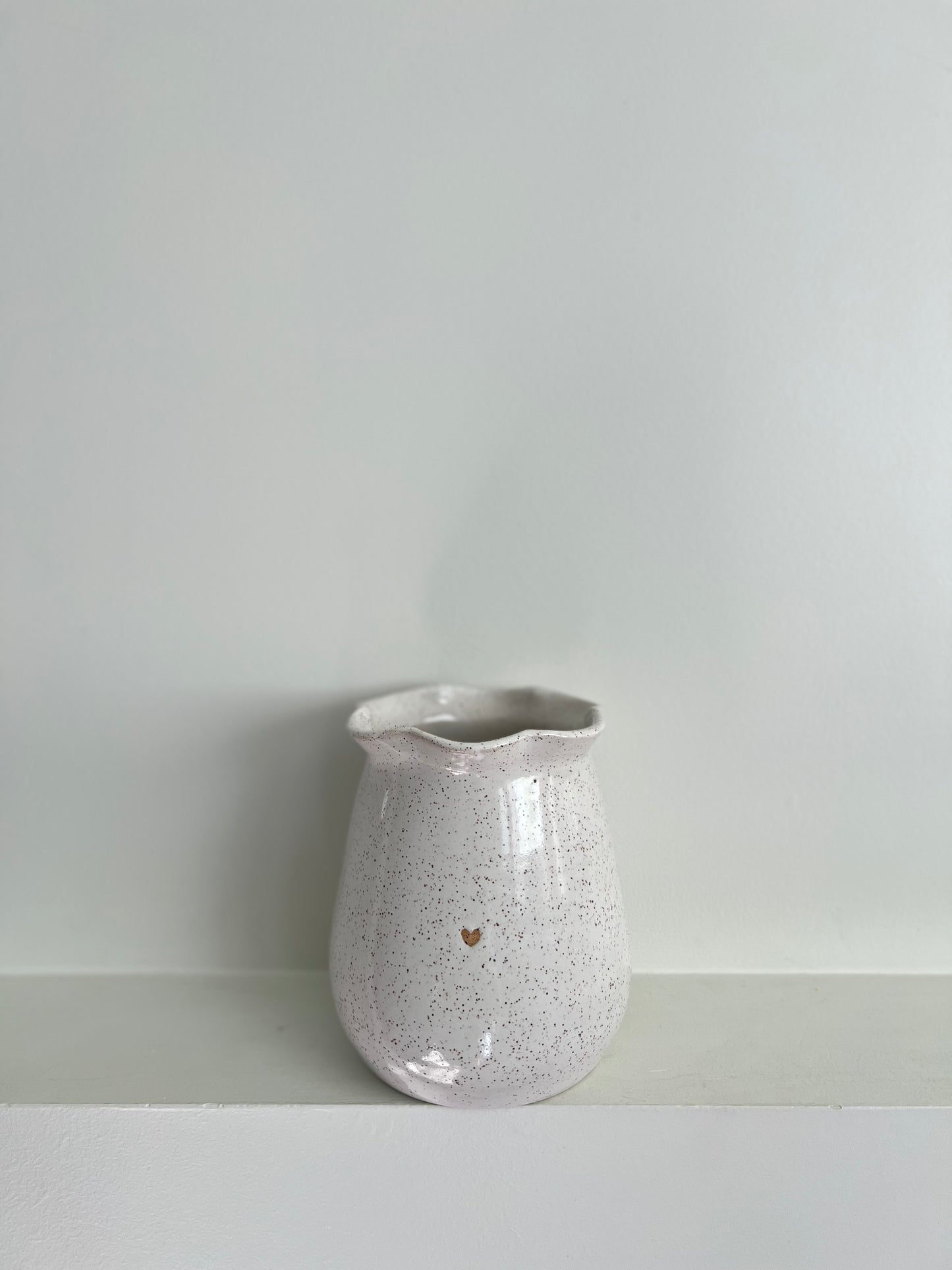 XL VASE | SCALLOP | HEART