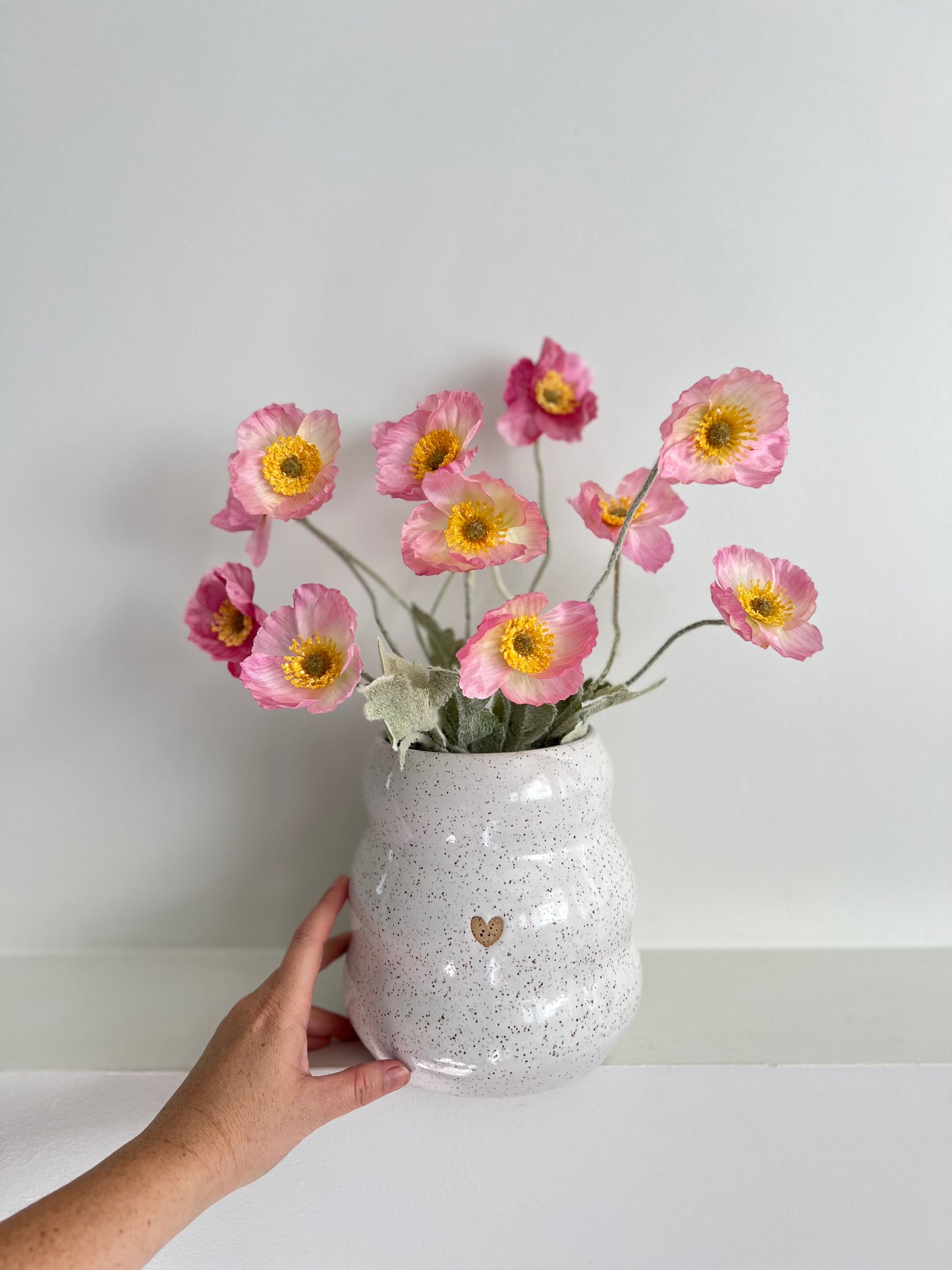 XL VASE | BUBBLE HEART