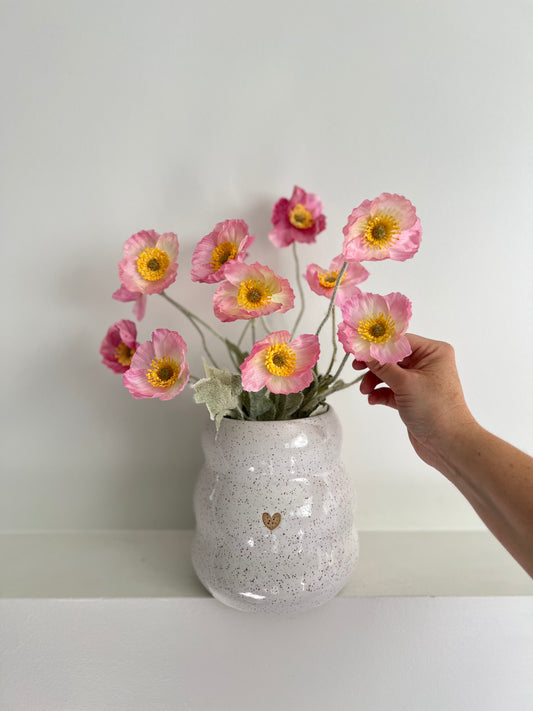 XL VASE | BUBBLE HEART