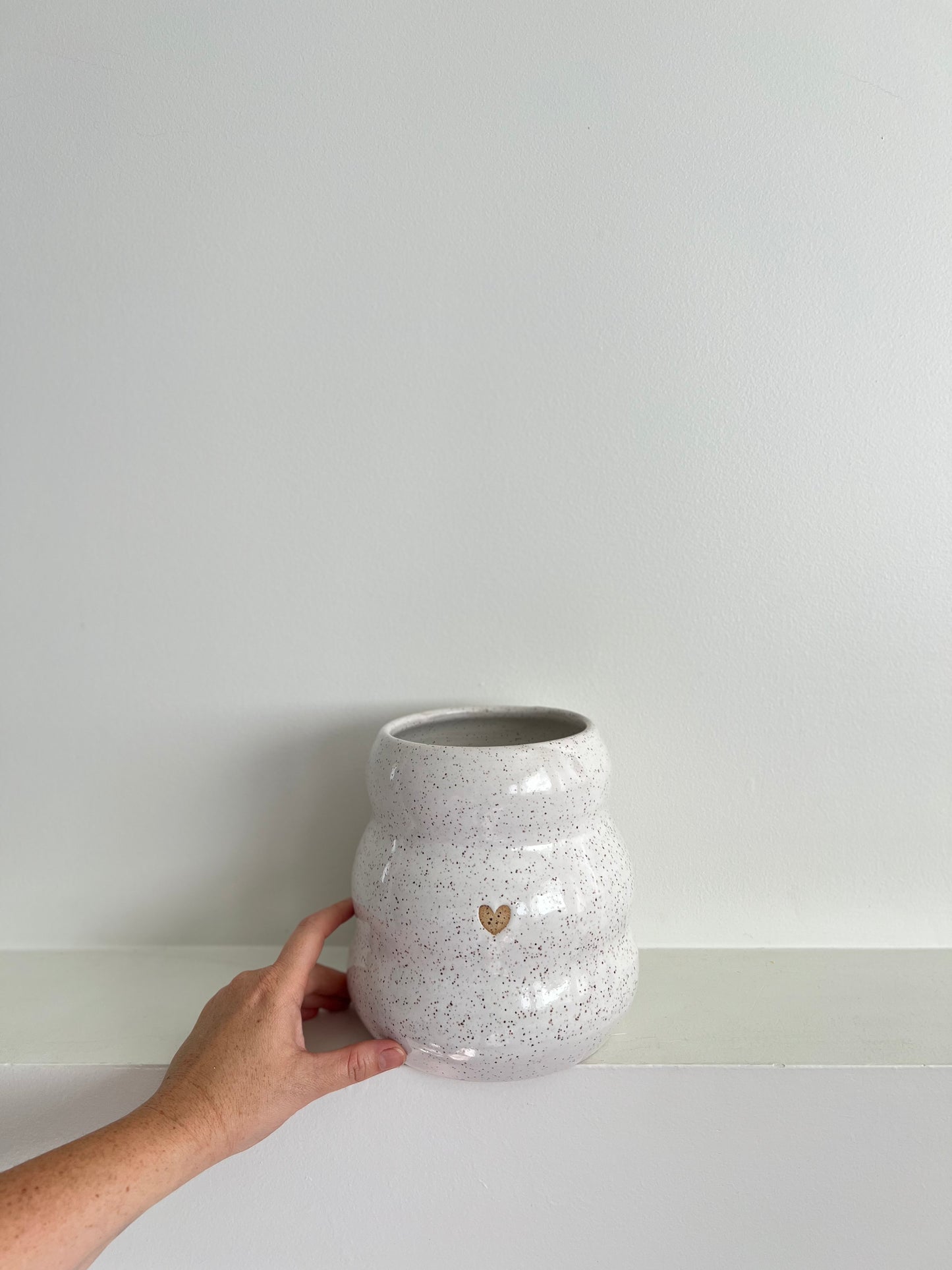 XL VASE | BUBBLE HEART