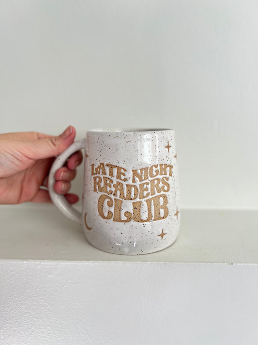 - MUG | TALL 18oz | LATE NIGHT READERS CLUB