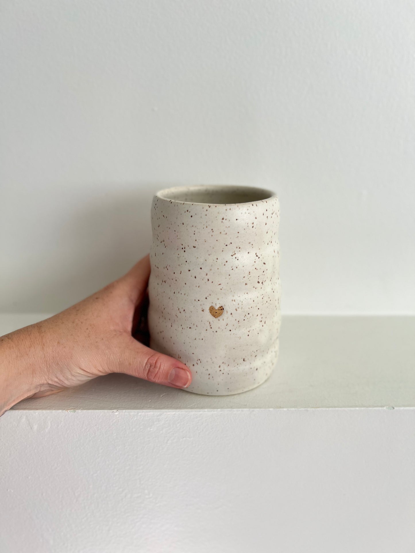 SMOOTHIE CUP/VASE | BUBBLE HEART